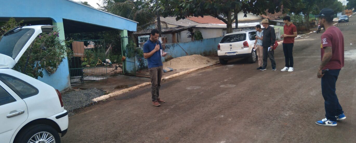 Relatório missionário do Evangelista Marcos Andrade Santos em Cambira Paraná