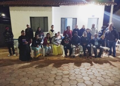 Culto no novo ponto de pregação em Mortugaba Bahia