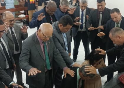 Culto de transição missionária em Colônia Marcelino ADMSJP