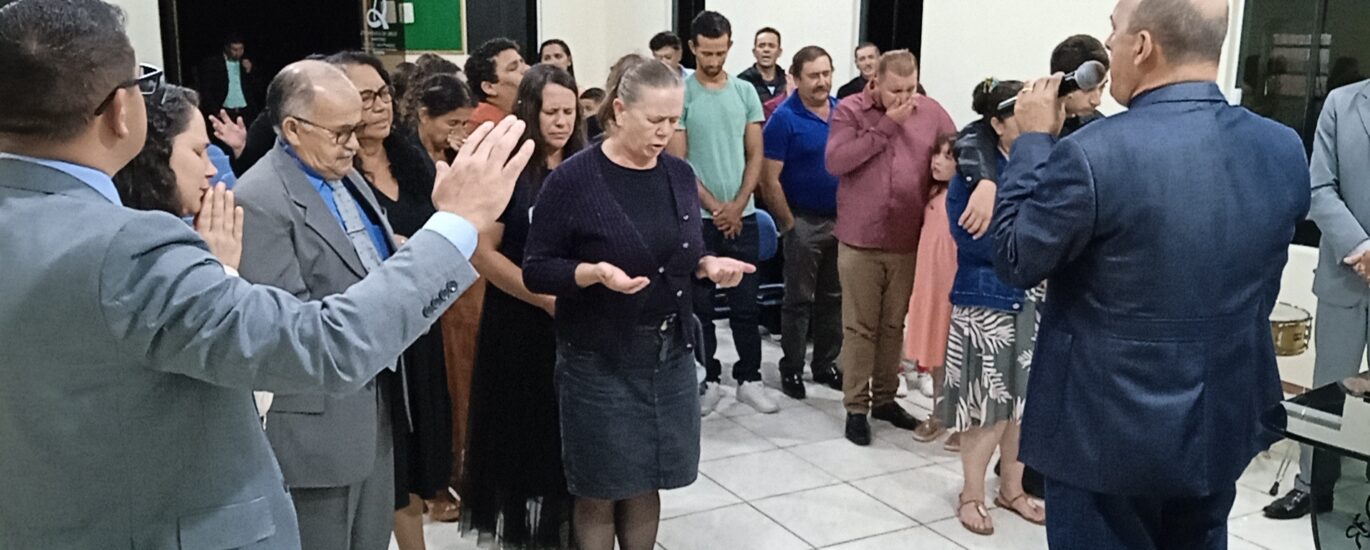 Culto na congregação AD Faxina em São José dos Pinhais Paraná