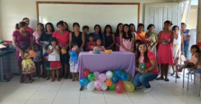 Missão em Calumbi Maranhão com Clube da Bíblia, reforço escolar, cultos infantis e evangelismo nas aldeias.