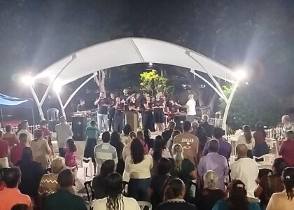 Relatório Missionário em Mortugaba Bahia com evangelismo, tenda de oração e vidas alcançadas para Cristo.