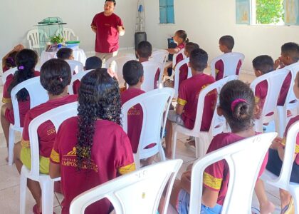 Relatório Missionário da Base Vaca Brava no Piauí com culto infantil, reforço escolar e visitas às famílias.