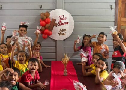 Relatório Missionário dos missionários Edivano e Viviane na Base Rio Gurijuba Marajó em abril de 2026.