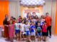 Crianças atendidas pela Base Missionária em Vaca Brava Piauí com reforço escolar, palestras educativas e ensino bíblico.