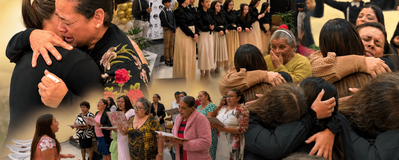 Obra missionária em Marilândia do Sul Paraná com campanha de oração, culto de jovens e Congresso Ebenezer.
