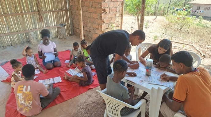 EBFs alcançam crianças em comunidades quilombolas no Maranhão com a Missionária Ivoneide Guilhon